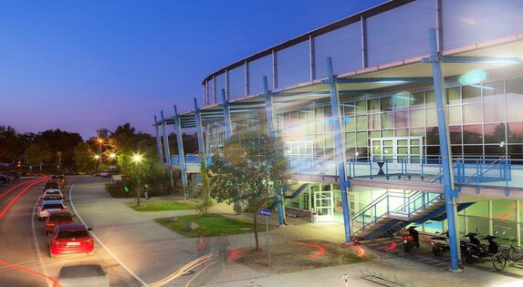 Außenansicht Donau-Arena